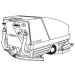 Manual Tennant 465, 480 and 490 Auto Scrubbers