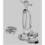 Manual Tennant i-mop XXL plus Scrubber