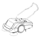 Manual Tennant S3B Battery Push Sweeper