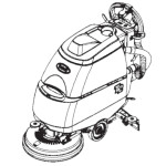 Manual Tennant T2 Automatic Scrubber