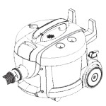 Manual Tennant V6 Canister Dry Vacuum