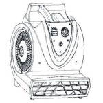 Manual Triple S Puma X 3-Speed Air Mover