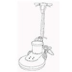 Manual High Speed Burnisher TP1500