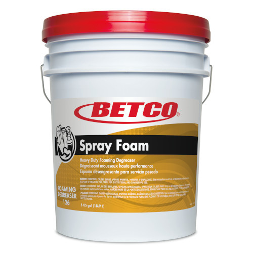 Betco Spray Foam Degreaser  5gal Pail 12605