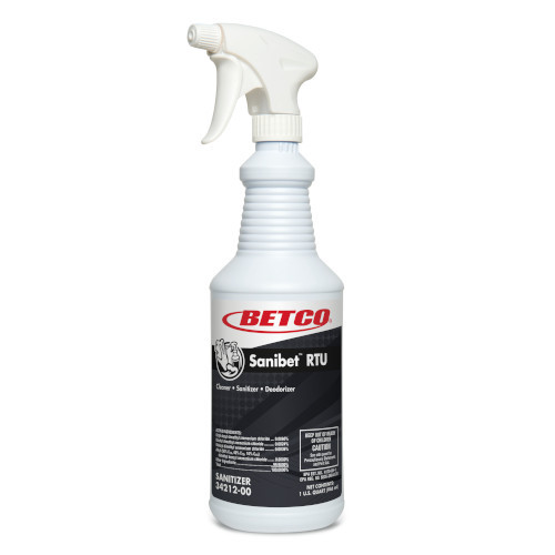 Betco RTU Sanibet Disinfectant #34212  Quart