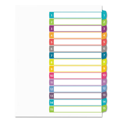 DIVIDER,PAPER,1TO15,AST