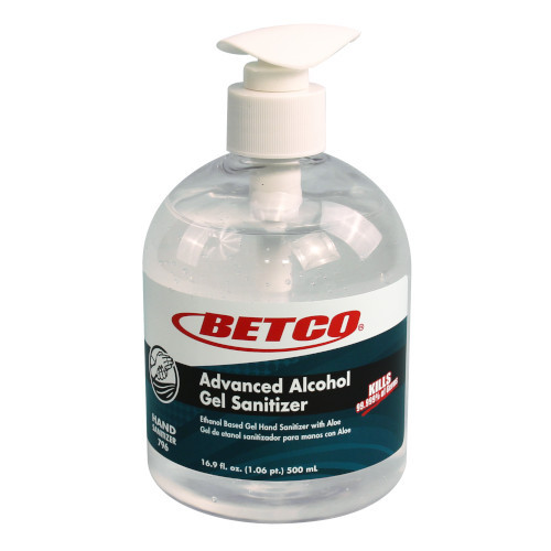 Betco Advance Gel Alcohol 500ml Hand Sanitizer #796E9-00