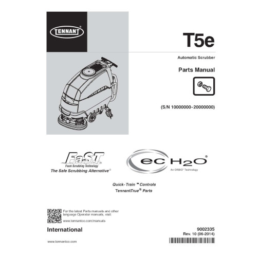 Tennant T5 Floor Scrubber Parts Manual Floor Roma