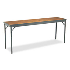 TABLE,FLDING,18X72,BK/WL