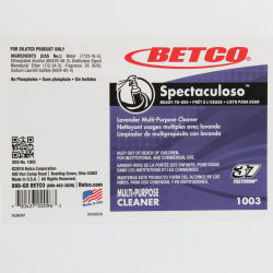Betco Spectaculoso End User Label