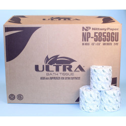 Nittany Paper 58596U 2 Ply Toilet Tissue 500 Sheets 96 Rolls Per Case