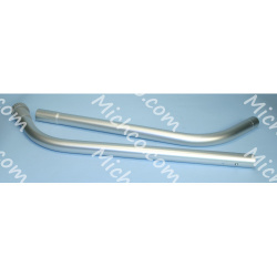 Image of product WAND,52 Degree 2-Bend, 2-Piece Buttonlock, 1.5", Aluminum, W/Plas Connecto