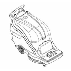 Image of product Manual Advance-Kent BU800 24B, BU800 24BT Burnishe
