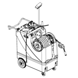 Image of product Manual Advance Reel Cleaner