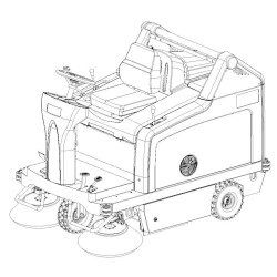Image of product Manual Terra 5200B Rider Sweeper