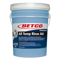 Image of product Betco All Temp Rinse Aid W/Fitting 5 Gal Pail