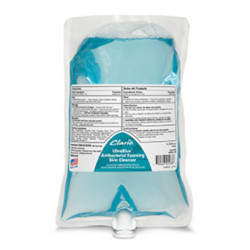 Image of product Clario Ultra Blue Antibacterial Foam Soap Skin Cleanser #75929