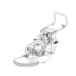 Image of product Manual Betco PB21-11 Propane Burn. 11HP Honda