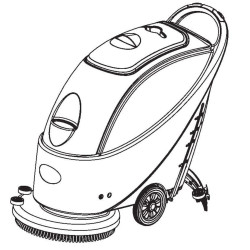 Image of product Manual Clarke Auto Scrubber BRADY 20B
