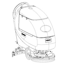 Image of product Manual Clarke Focus II Scrubber