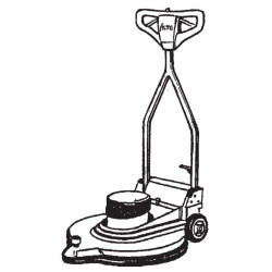 Image of product Manual Clarke Ultra Speed Burnisher with NEMA Plg