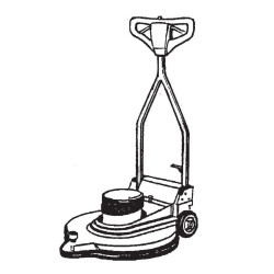 Image of product Manual Clarke Ultra Speed Burnisher