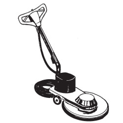 Image of product Manual Clarke Ultra Speed Burnisher 1700