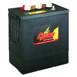 Image of product Crown Battery 330AH 6V Dual Terminals Wet Type