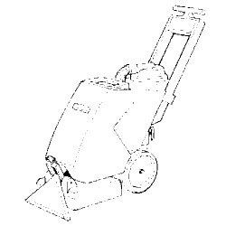 Image of product Manual Power Eagle 350 Carpet Extractor