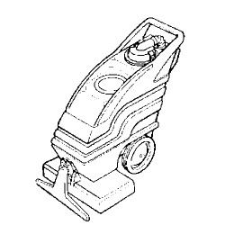 Image of product Manual Power Eagle 800 Carpet Extractor