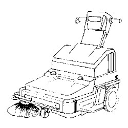 Image of product Manual Scout 28 Battery Sweeper