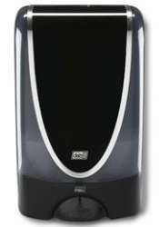 Image of product SBS TF2 Touch Free Dispenser Black W/Chrome Paddle TF2BLK