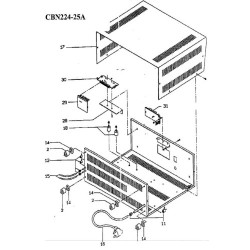 Image of product Manual Eagle Power CBN224-25A Charger