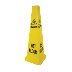 Image of product """Wet Floor"" Four-Sided Floor Sign