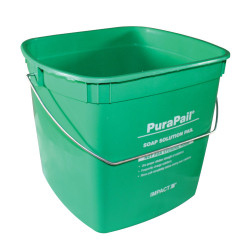 Image of product 6 Qt. Utility Pail Green "Cleaning"