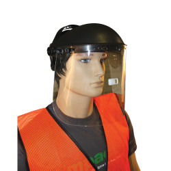 Image of product Ratchet Headgear and Polycarbonate Face Shield