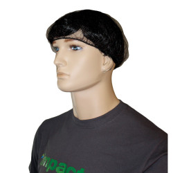 Image of product Non-Woven Bouffant Cap, 24", Blue