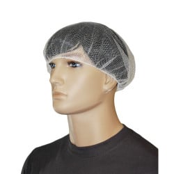Image of product Honeycomb Hair Nets 21" White