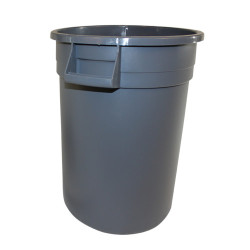 Image of product 10-gal Gator container, Gray, 6 per CS