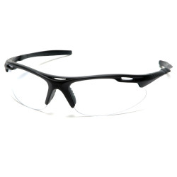 Image of product Optirunner Safety Glasses, Clear Lens/Black Frame, 144 per EA