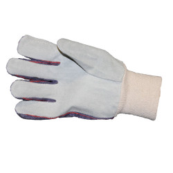 Image of product Leather Palm Knit Wrist