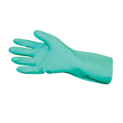 Image of product Flock Lined Nitrile Glove