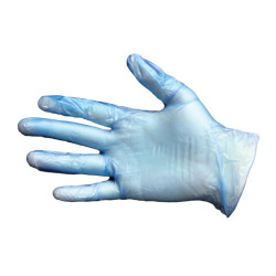 Image of product Disposable Blue Vinyl Powdered General Purpose, medium