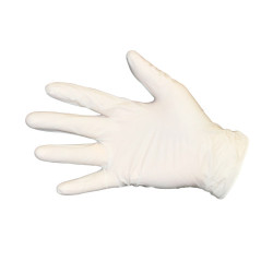 Image of product Disposable Nitrile Exam Powder Free White, medium