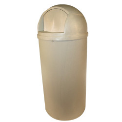 Image of product Bullet 21 Gal. Plastic Indoor/Outdoor Receptacle