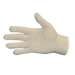 Image of product Cotton/Polyester, String Knit, Natural, 7 gauge