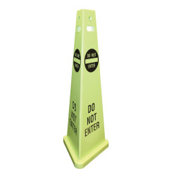 Image of product """Do Not Enter"" 3-Sided Safety Sign