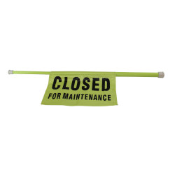 Image of product Closed for Maintenance Safety Pole