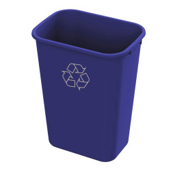 Image of product 41 Qt. Waste Basket Blue Recycle