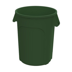Image of product 44 Gal. Green Trash Can
